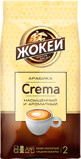 Кофе Жокей CREMA Молотый 230 г