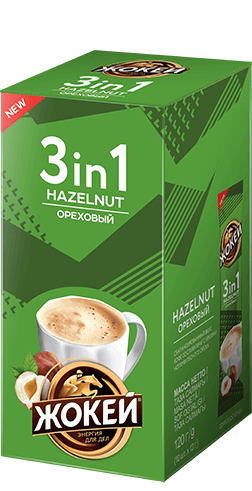 Кофе Жокей ОРЕХОВЫЙ 3 в 1 12x10 г — описание, отзывы и цены на сайте ...