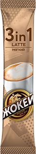 ყავა Jockey LATTE MILD 3-1-ში 12x10 გ