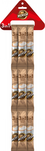 Кофе Жокей LATTE МЯГКИЙ 3 в 1 12x240 г