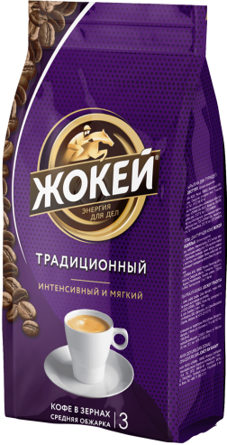 Кофе Жокей ТРАДИЦИОННЫЙ В зернах 800 г