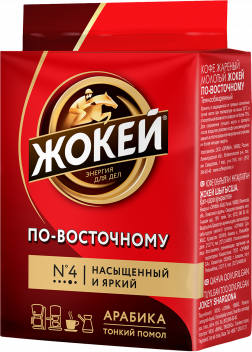 Кофе Жокей ПО-ВОСТОЧНОМУ Молотый 100 г — описание, отзывы и цены на ...