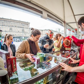 «JOCKEY» AT THE TEA AND COFFEE FESTIVAL